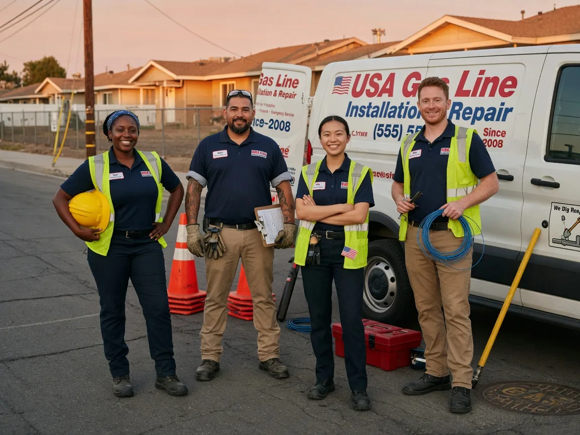 Gas Line Installation company in Moscow, PA